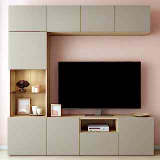 Tv Ünitesi BT160 Modeli, Kulpsuz Kapak, Dolaplı Seri