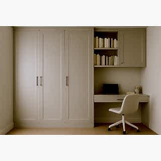 Çalışma Masası, Yatak Odası Elbise Dolabı HM02Z7 Modeli